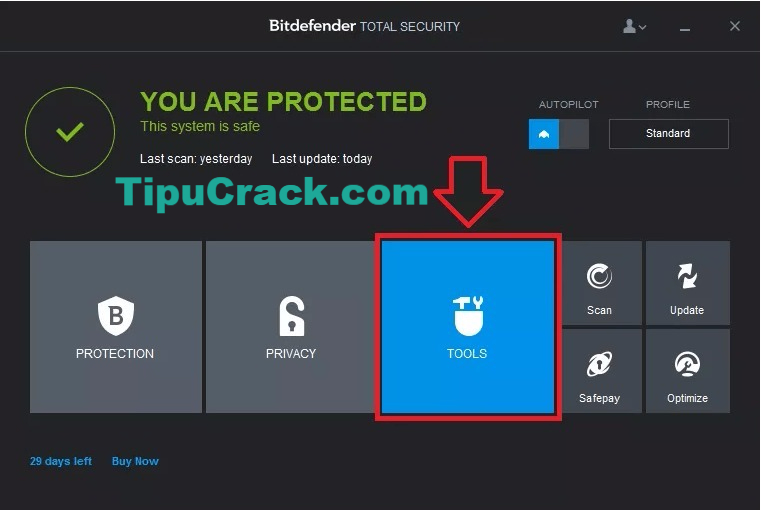 Bitdefender Total Security 2016 free. download full Version With Crack
